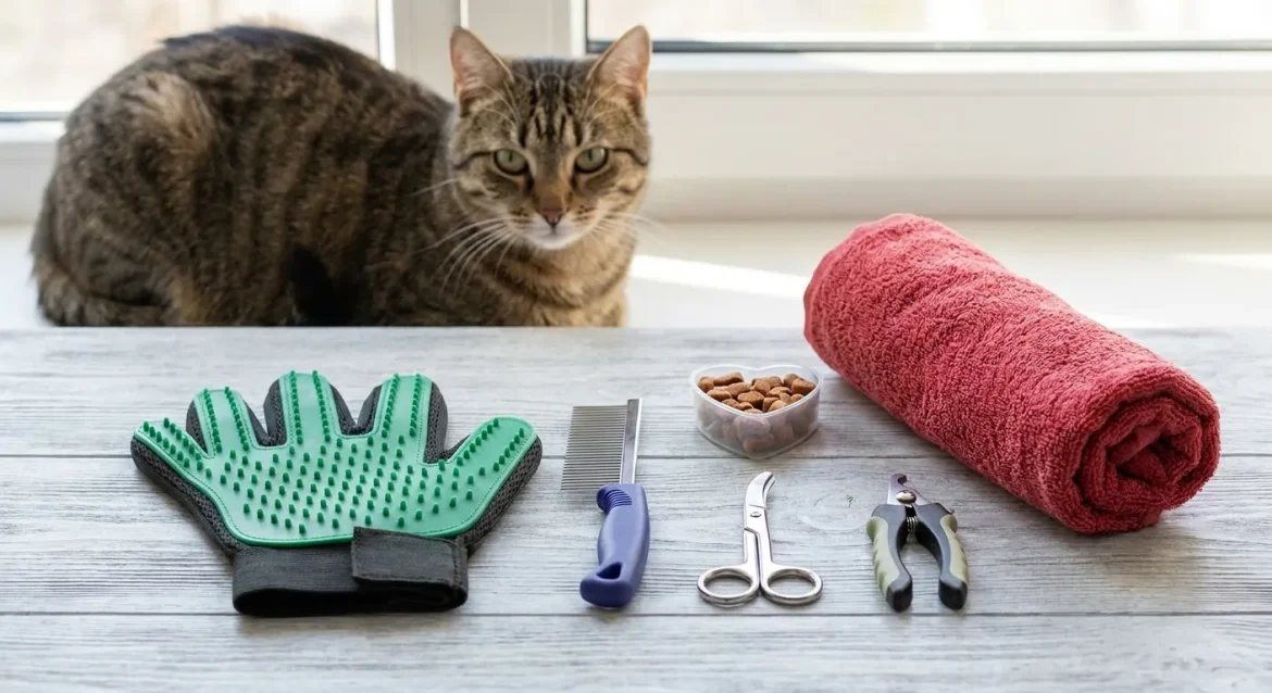essential cat grooming tools — Beyond the Brush: Your Guide to Essential Cat Grooming Tools