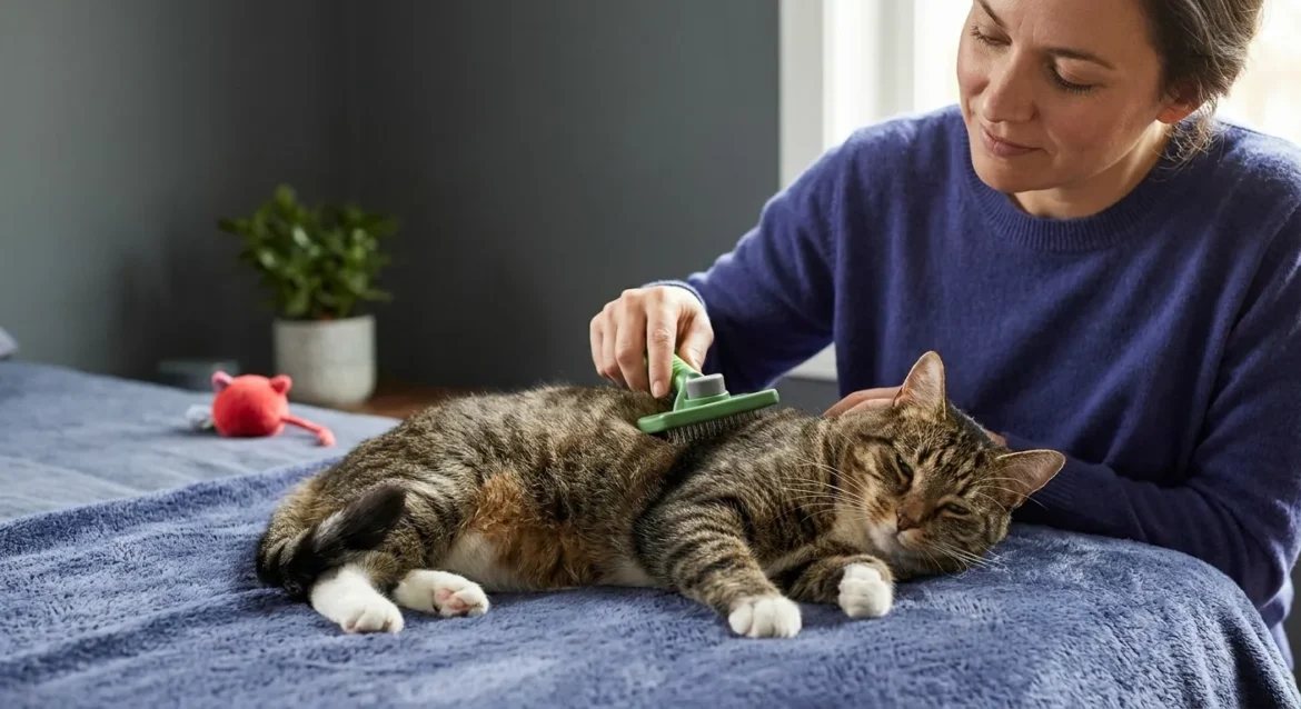 Cat Purr Meaning — The Science of Cat Purrs During Grooming: More Than Just Happiness