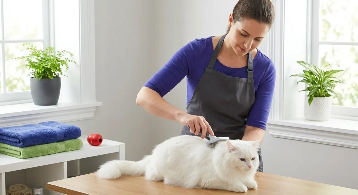 Professional Cat Grooming — When to Call in the Experts: The Value of Professional Cat Grooming